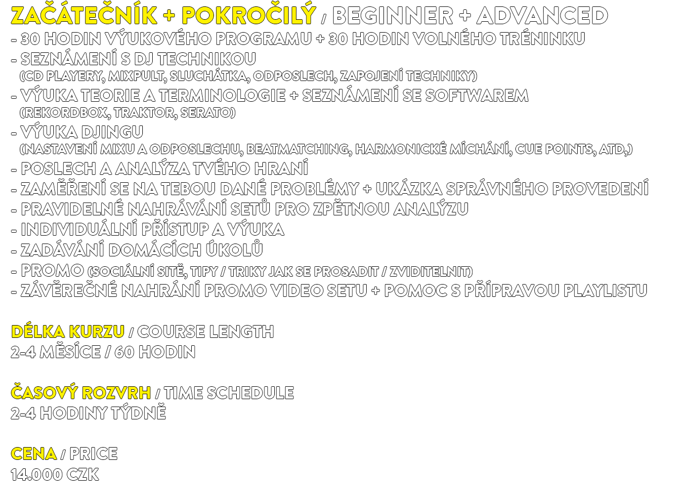 DJSCHOOL ZAČÁTEČNÍK + POKROČILÝ