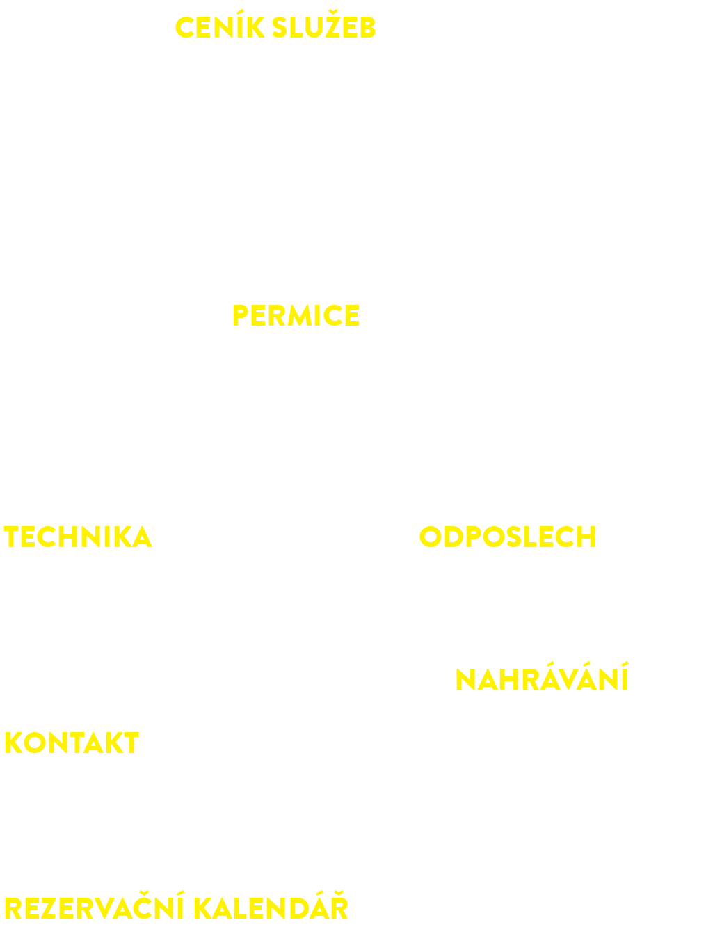 CENÍK SLUŽEB